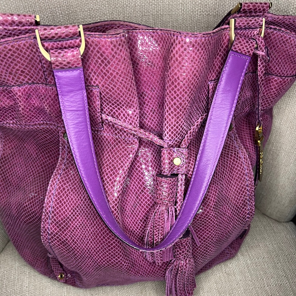 🩷AUTHENTIC COLE HAAN SNAKESKIN TOTE🩷